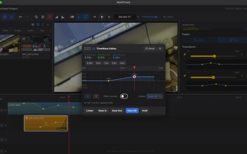 MultiTrack screenshot