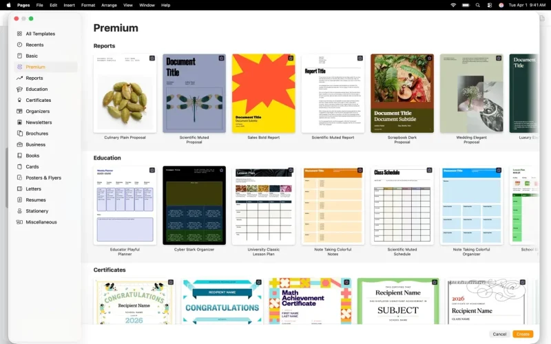 Pages Creator Studio screenshot
