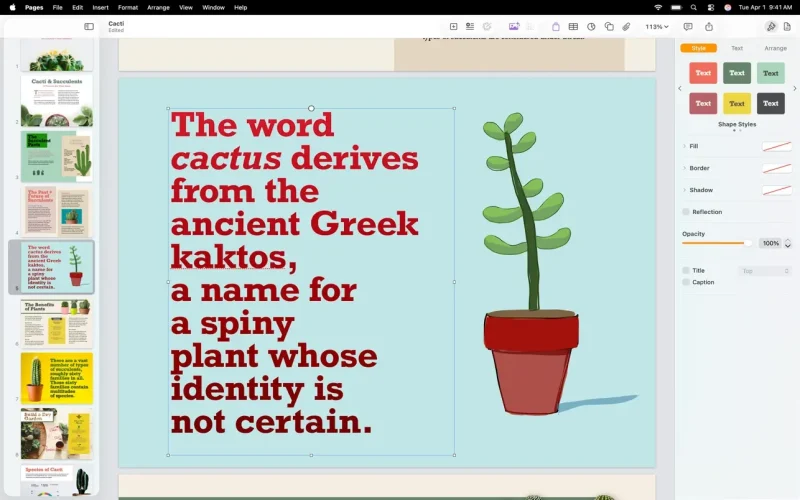 Pages Creator Studio screenshot