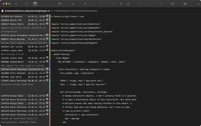 Gitfox screenshot