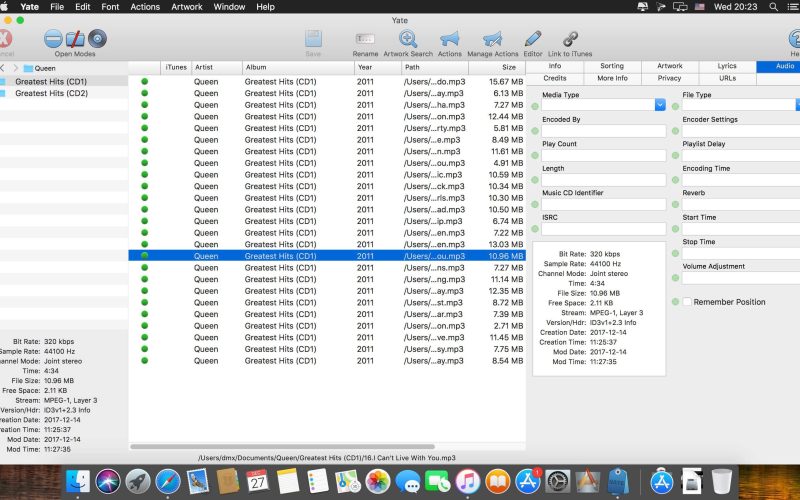 Yate screenshot
