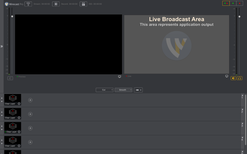 Wirecast Pro screenshot