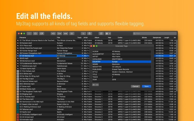 Mp3tag screenshot