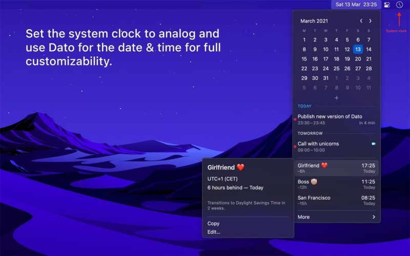 Dato screenshot