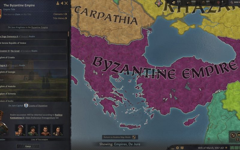 Crusader Kings III screenshot