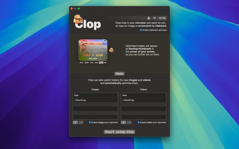 Clop Pro screenshot