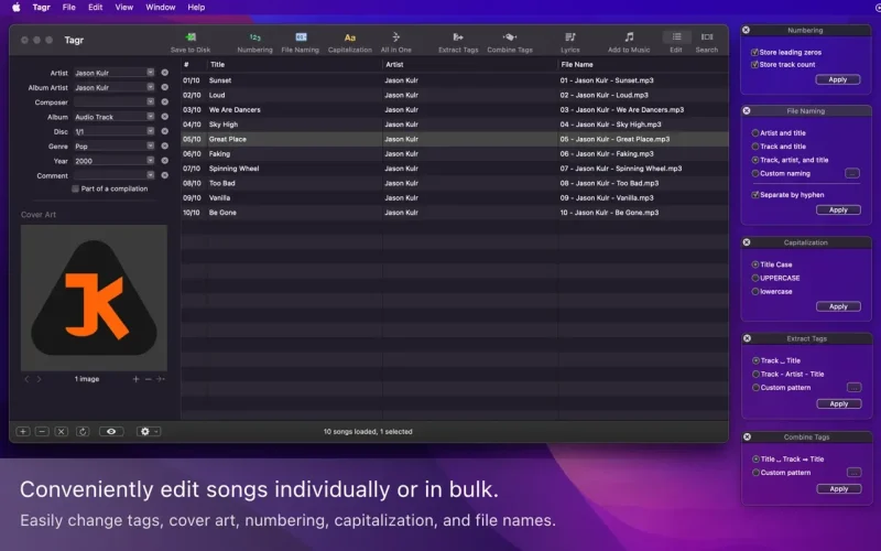 Tagr 5 screenshot