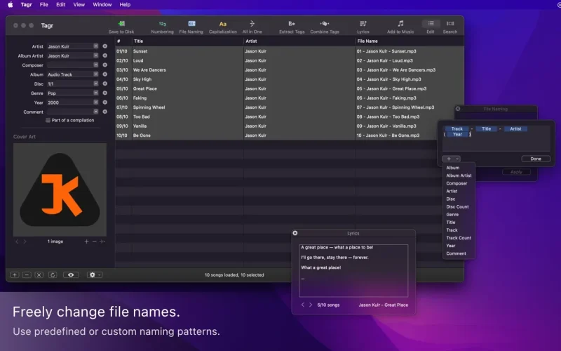 Tagr 5 screenshot