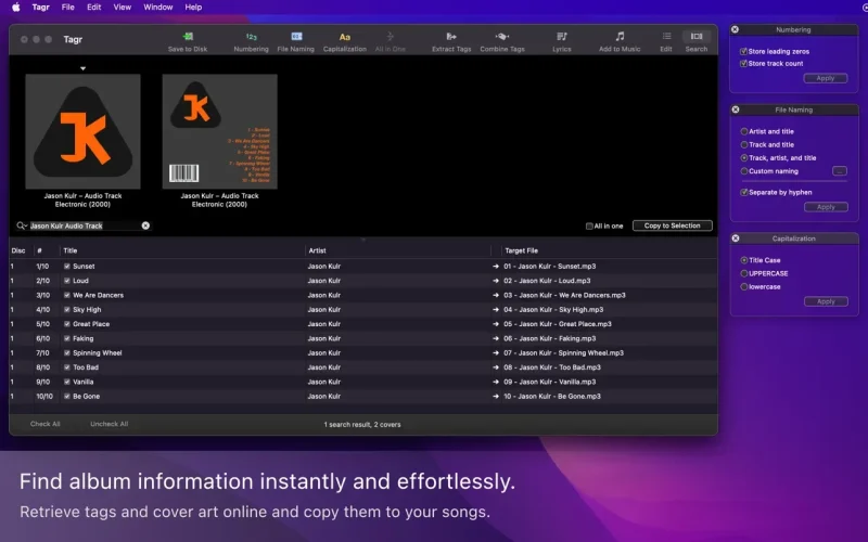 Tagr 5 screenshot