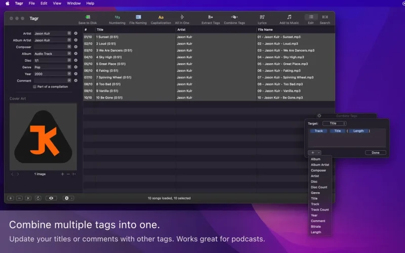 Tagr 5 screenshot