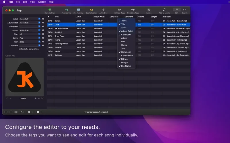 Tagr 5 screenshot
