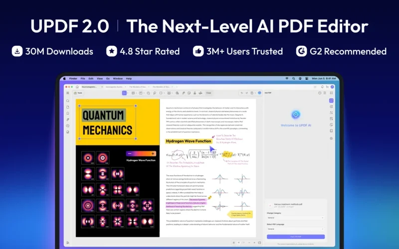 UPDF 2 – AI-Powered PDF Editor screenshot