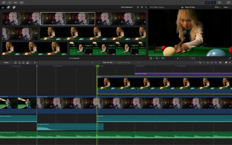 Final Cut Pro screenshot