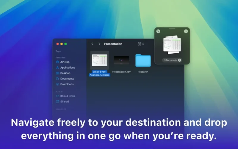Dropover screenshot