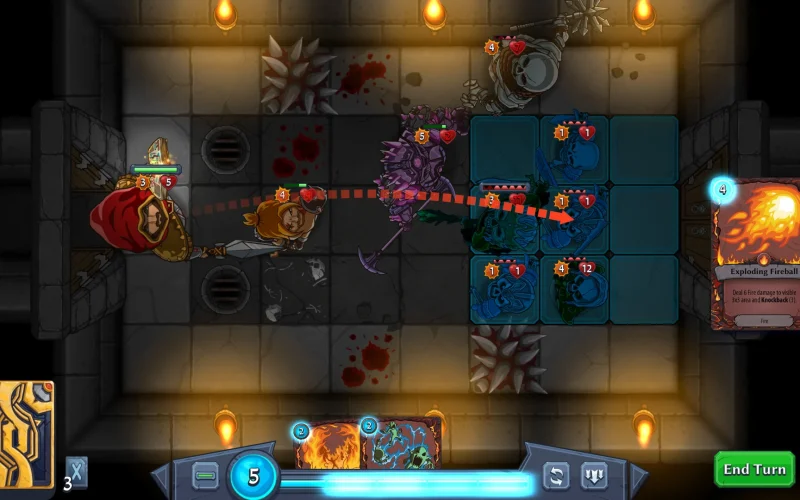 Abalon: Roguelike Tactics CCG screenshot