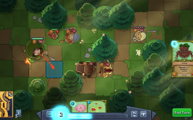Abalon: Roguelike Tactics CCG screenshot