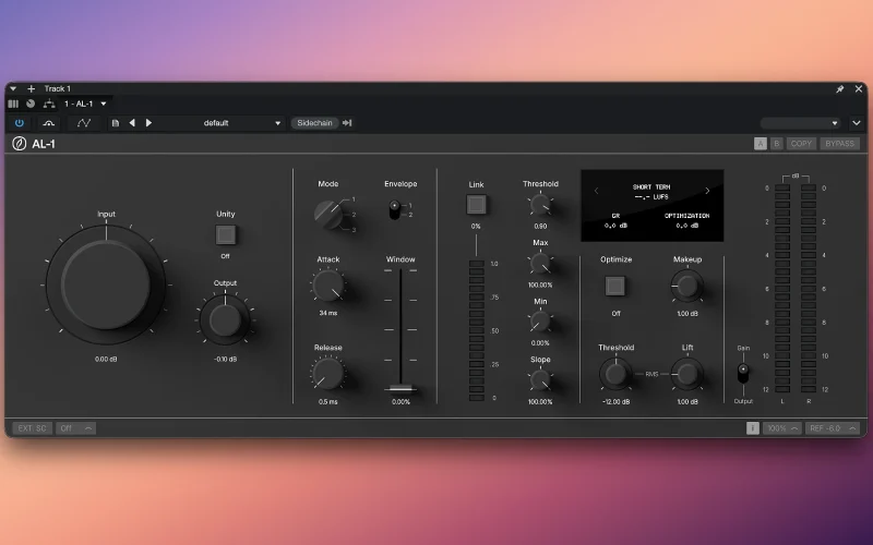 Naturl Audio AL-1 screenshot