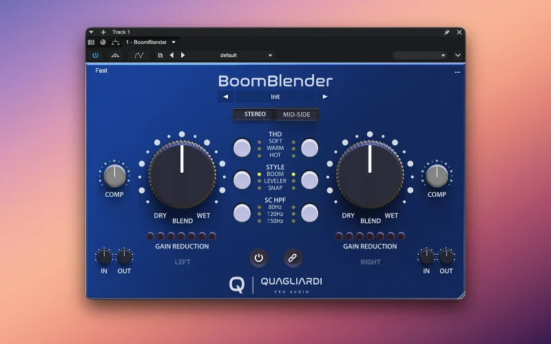 Quagliardi Pro Audio BoomBlender Pro screenshot
