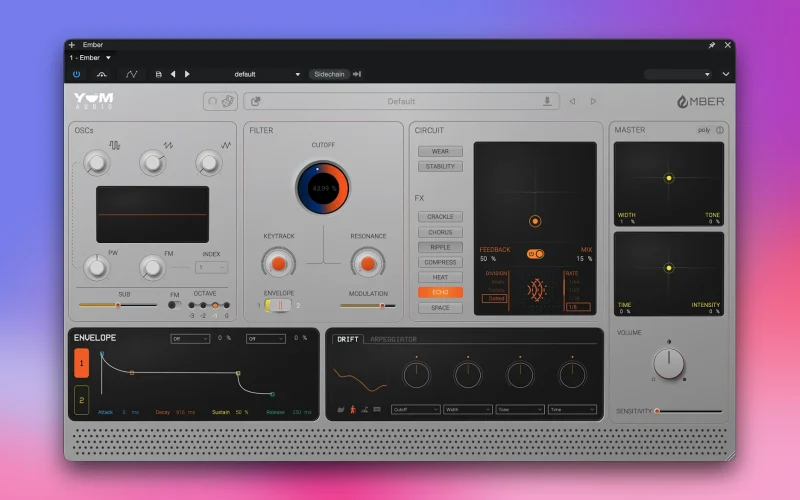 Yum Audio Ember screenshot