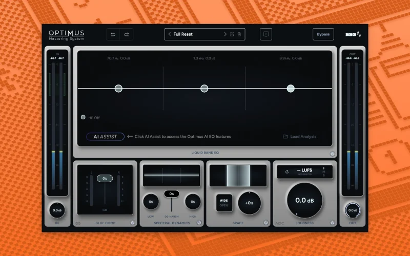 SSG Audio Optimus screenshot