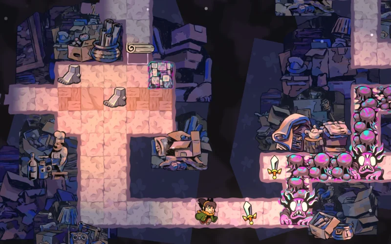 Arranger: A Role-Puzzling Adventure screenshot