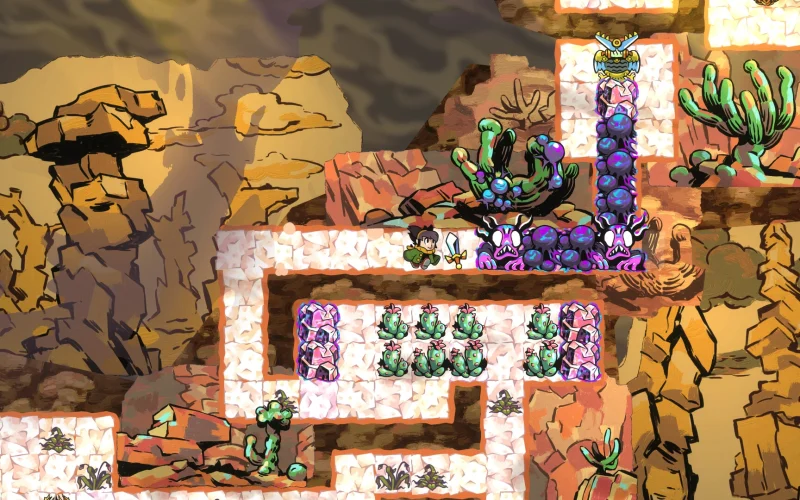 Arranger: A Role-Puzzling Adventure screenshot