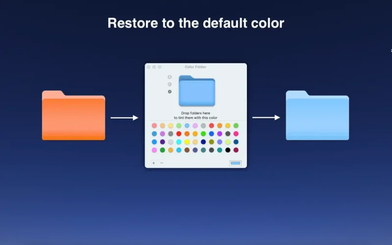 Color Folder Pro screenshot