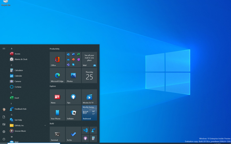 Windows 10 screenshot