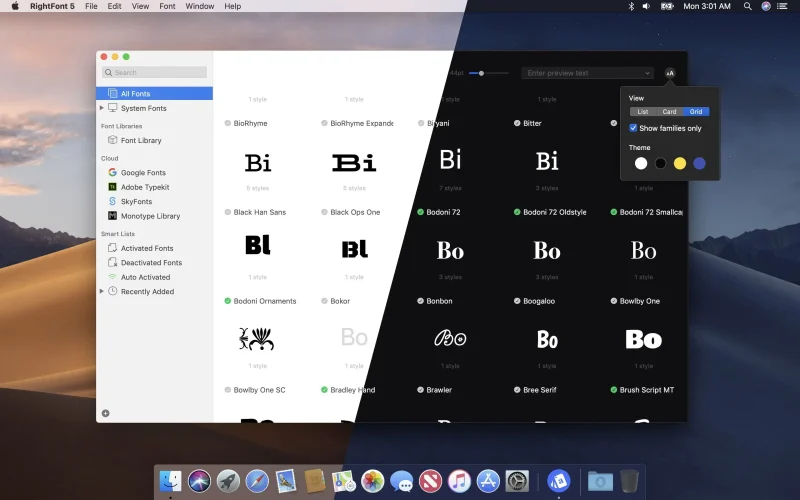 RightFont screenshot